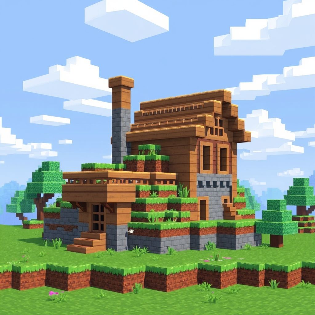 การสร้างโลก Minecraft ในแบบที่ไม่เคยเห็นมาก่อน